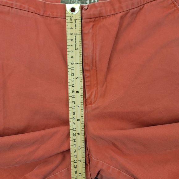 J.Crew Pants Womens 12 Pink Chinos Flat Front Barbiecore Classic Straight Leg - Picture 16 of 16